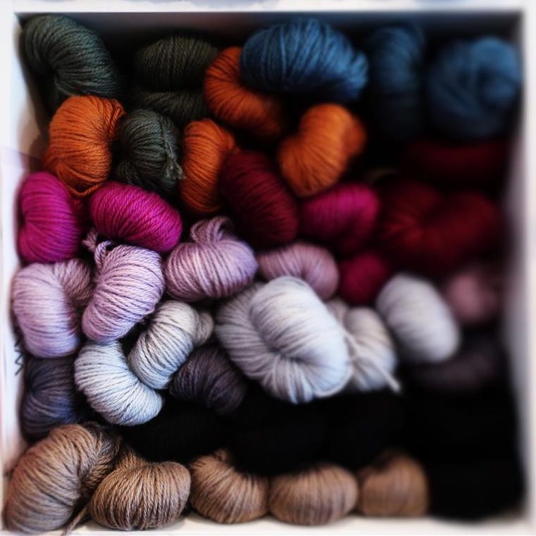 wys croft shetland colours