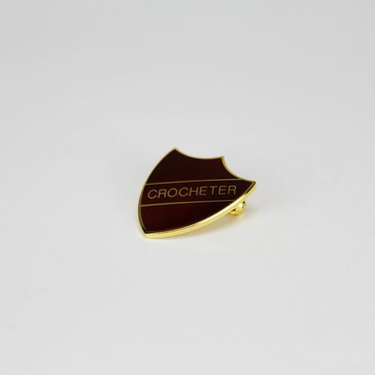 Knitter Prefect Brooches