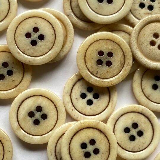 Stained Bone Buttons