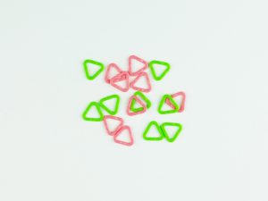Clover Triangle Stitch Markers