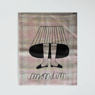 Mondim pale pink check