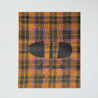 Mondim pink ochre check